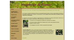 Desktop Screenshot of bryophytes-de-france.org